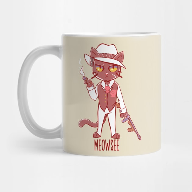 Meowsee - Mafia Kitty by TechraNova